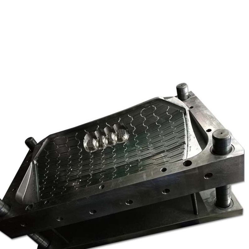 大型注塑模具 奥迪汽车配件前脸进气格栅保险杠汽车中网模具加工