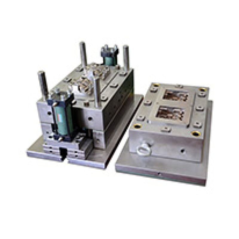 手柄双色精密注塑模具电动工具注塑模具加工手柄塑胶模具注塑加工